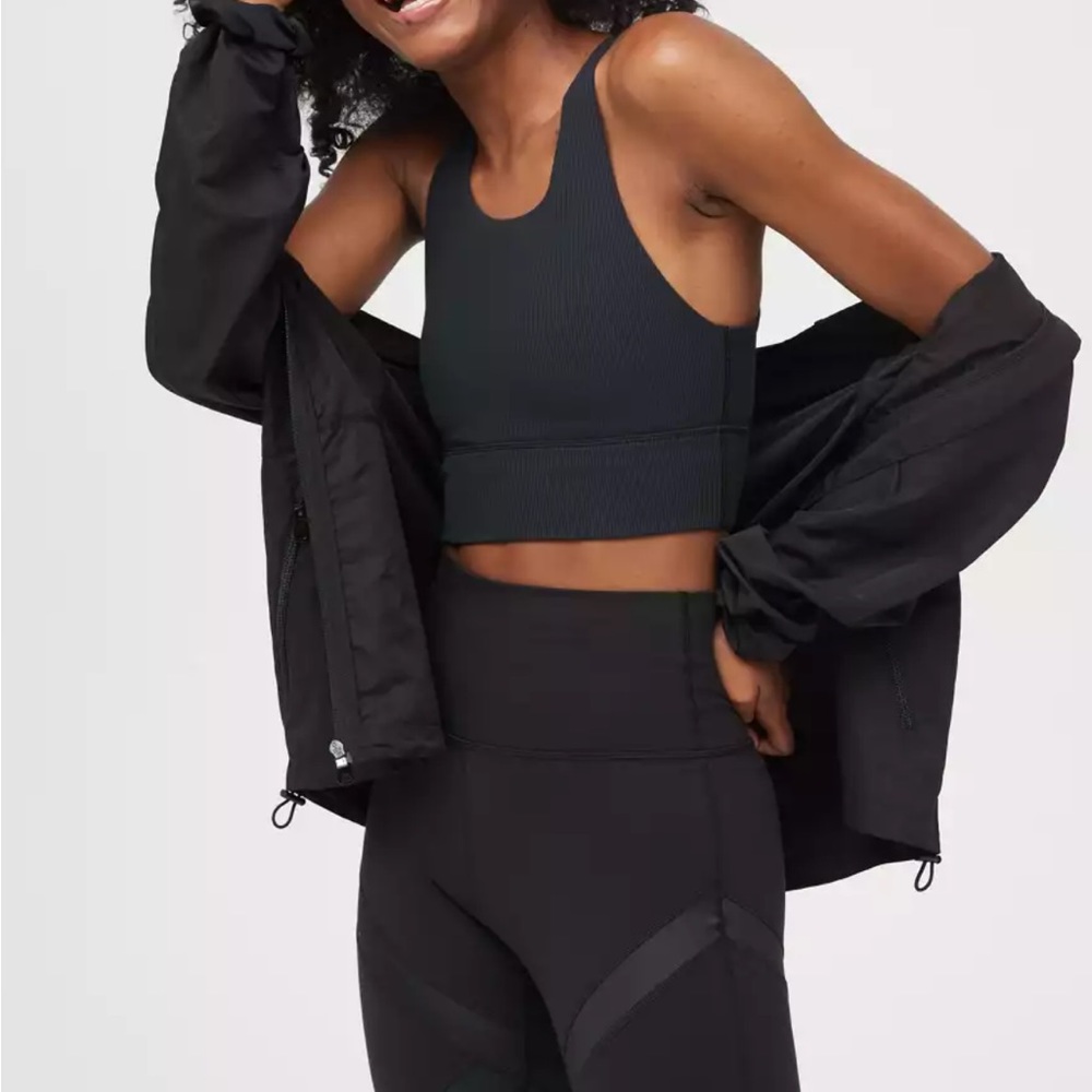 OFFLINE By Aerie Ribbed Longline Sports Bra